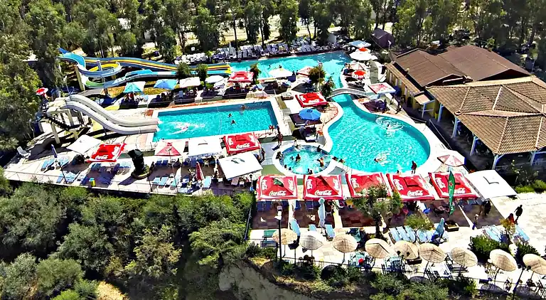 Camping Golden Sunset