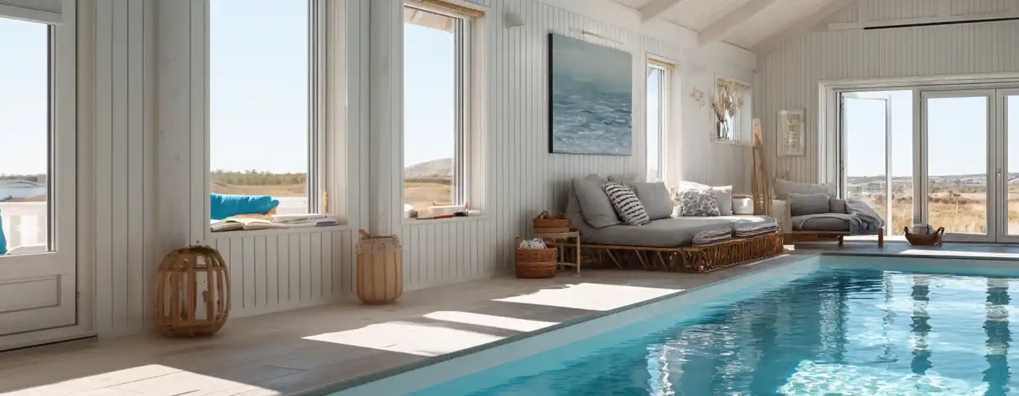 Holiday home with pool Grenaa