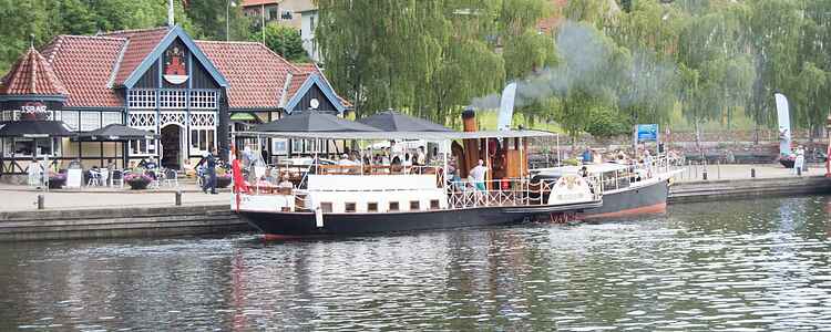 Världens äldsta hjulångare seglar till Silkeborgsöarna 