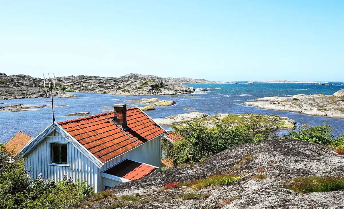 Maison de vacances avec piscine Suède