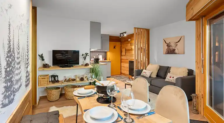 Casa de vacaciones en Mollens