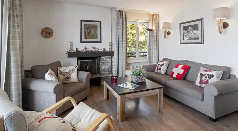 Casa de vacaciones en Mollens