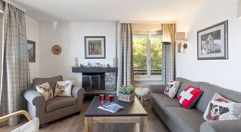 Casa de vacaciones en Mollens