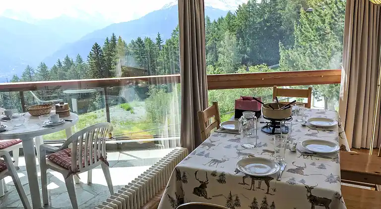 Casa de vacaciones en Mollens