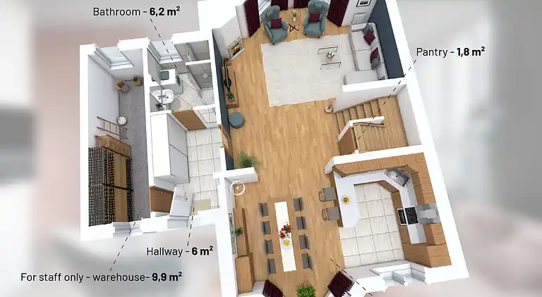 Ferienhaus in Dolní Chabry