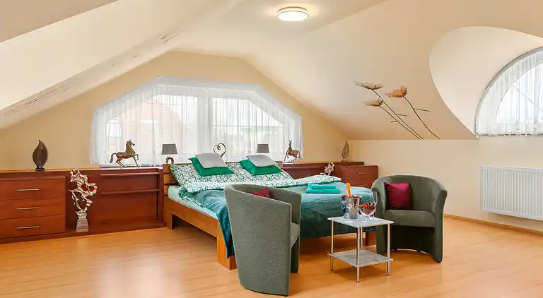 Ferienhaus in Dolní Chabry