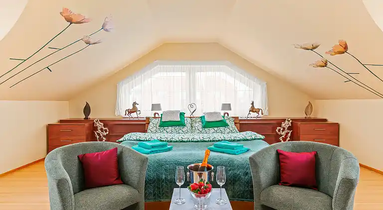 Ferienhaus in Dolní Chabry