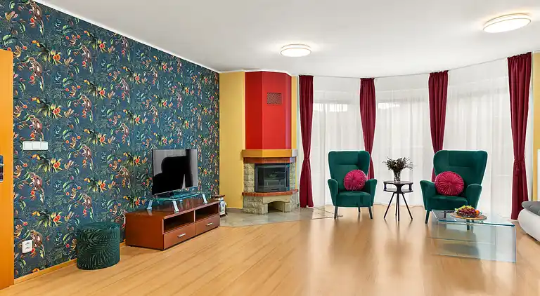 Ferienhaus in Dolní Chabry