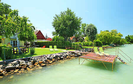 Villa vid Balatonsjön