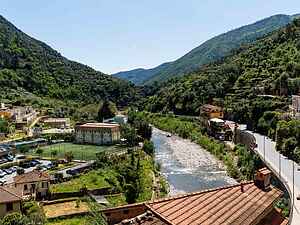Stuga i Badalucco