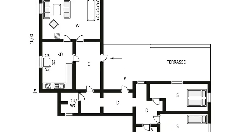 Holiday home in Flata