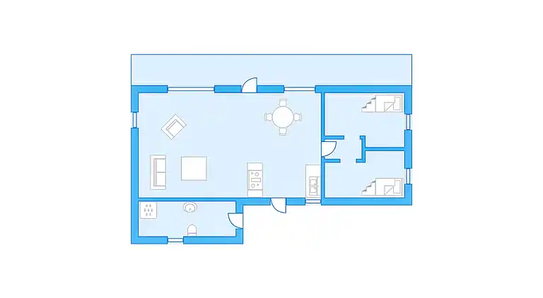Semesterbostad i Herand
