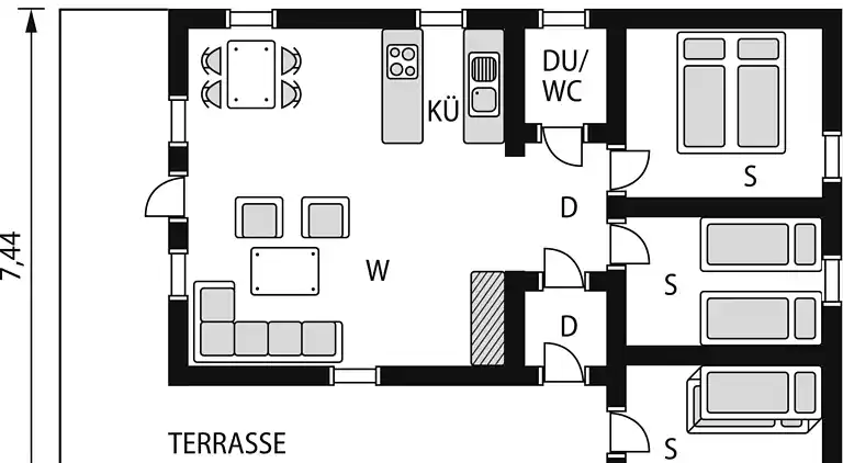 Feriebolig i Haukedalen