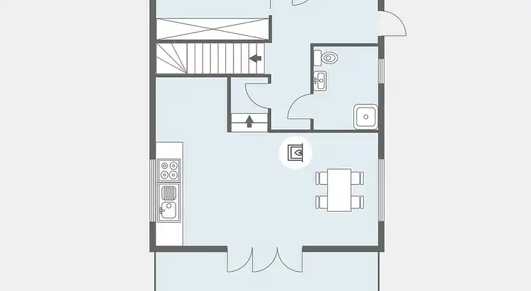 Holiday home in Huglo