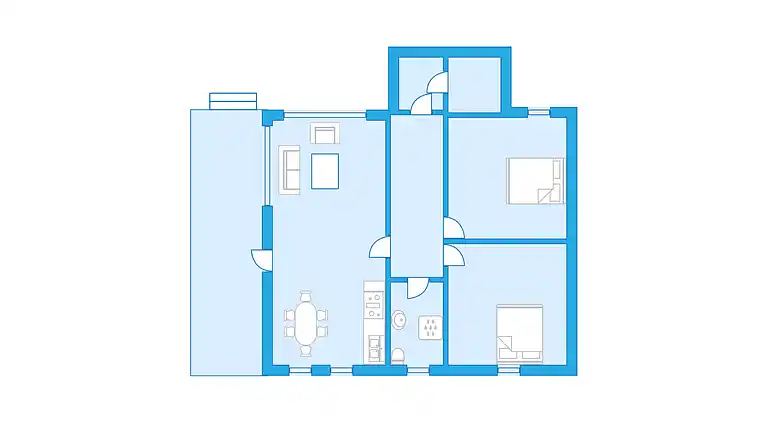 Feriebolig i Tjoflot