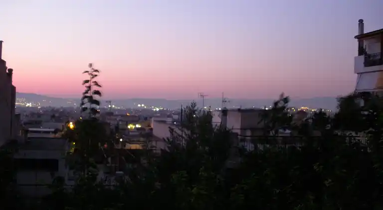 Athens views of the city close to metro and beach!