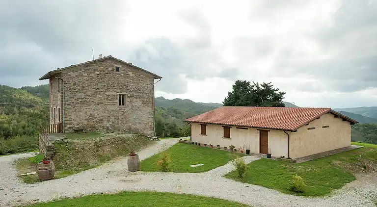 Gårdhus i Gubbio