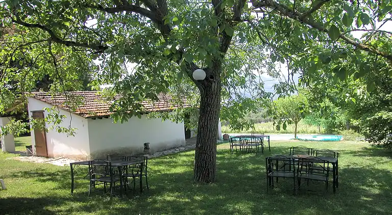 Gårdshus i Umbertide