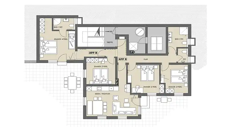 Leilighet i Kreuzerlehen