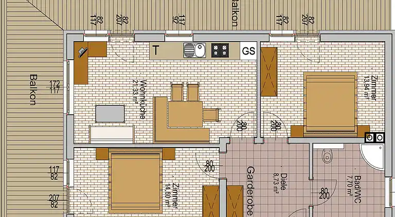 Apartment in Gerlosberg