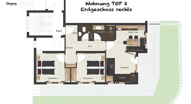 Apartment in Burgstall