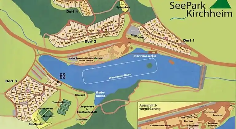 Holiday home in Seepark Kirchheim