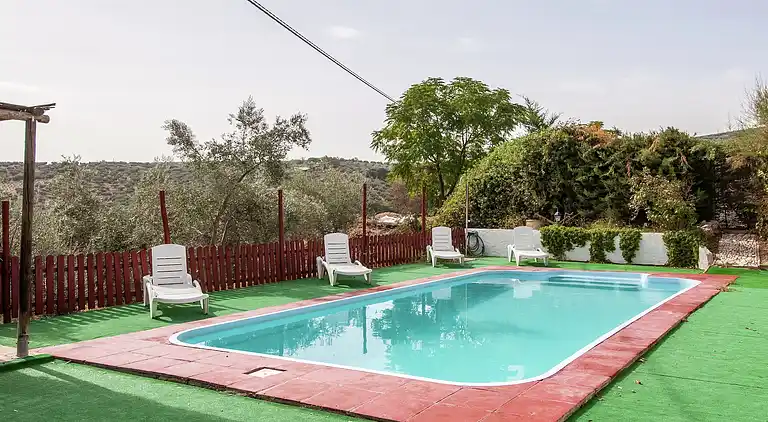 Gårdshus i Fuentes de Cesna