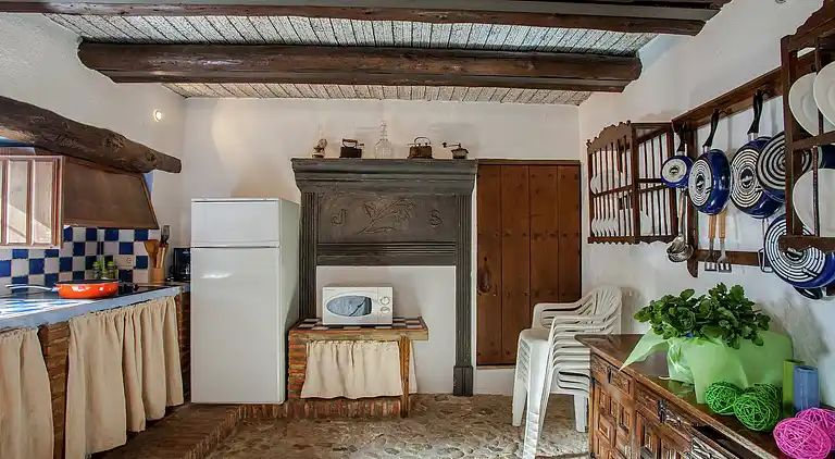 Gårdshus i Fuentes de Cesna