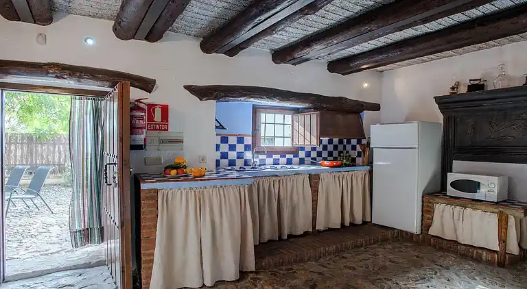 Gårdshus i Fuentes de Cesna