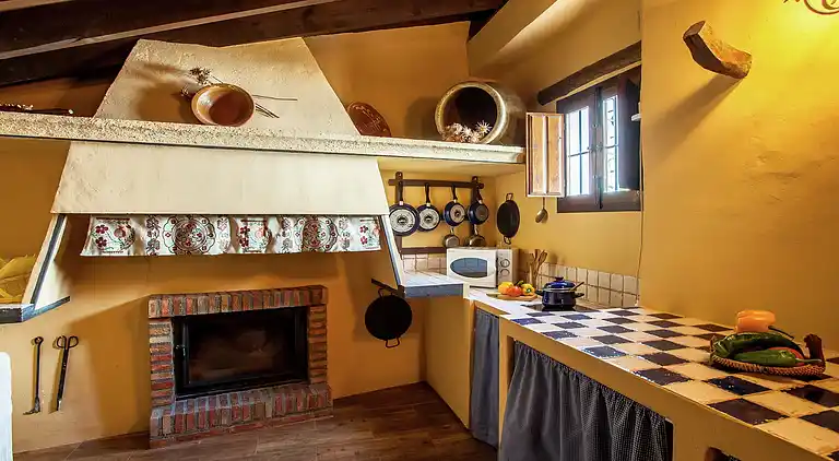 Gårdshus i Fuentes de Cesna