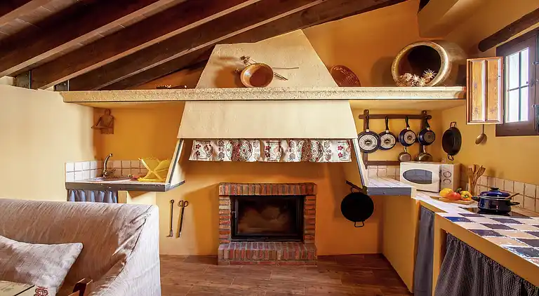 Gårdshus i Fuentes de Cesna