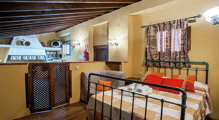 Gårdshus i Fuentes de Cesna