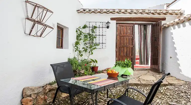 Gårdshus i Fuentes de Cesna