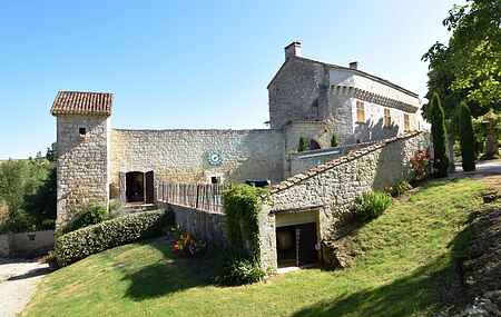Schloss in Castelculier