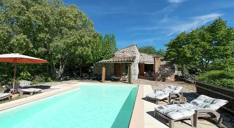 Casa de vacaciones en Sampzon