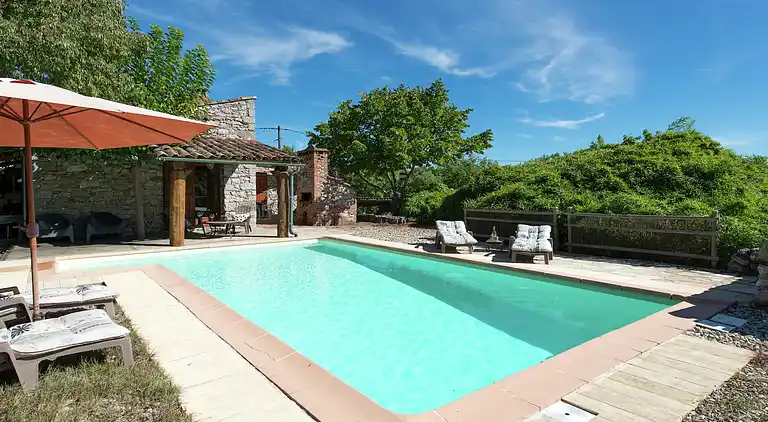 Casa de vacaciones en Sampzon