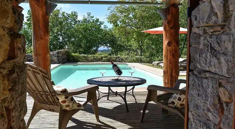 Casa de vacaciones en Sampzon