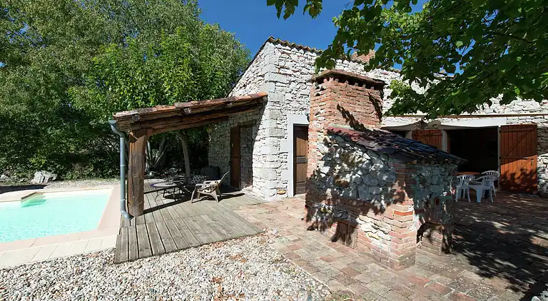 Casa de vacaciones en Sampzon