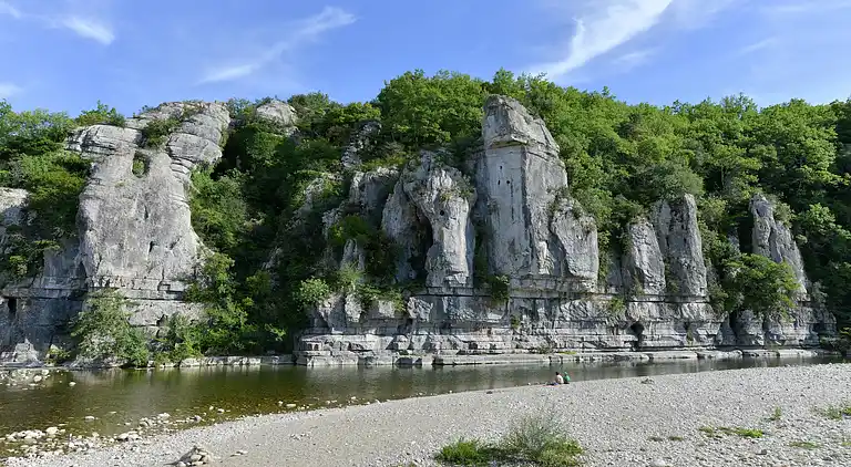 Casa de vacaciones en Sampzon
