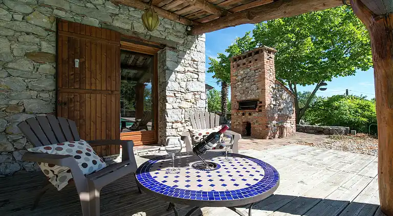 Casa de vacaciones en Sampzon