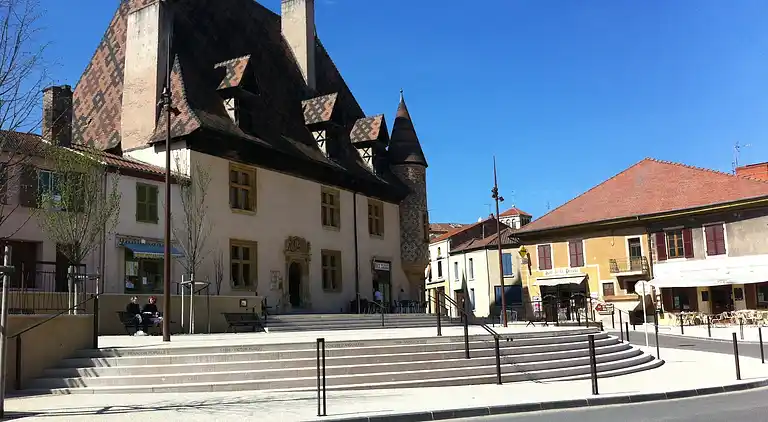 Castle in La Pacaudière