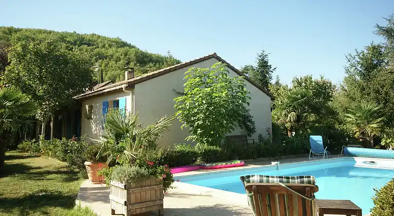 Ferienhaus in Esclauzels