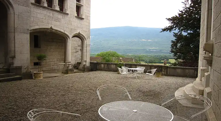 Castle in Serrières-en-Chautagne