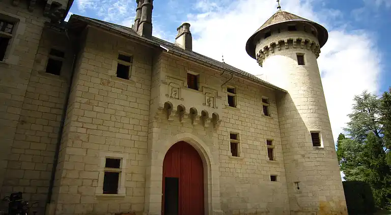 Castle in Serrières-en-Chautagne
