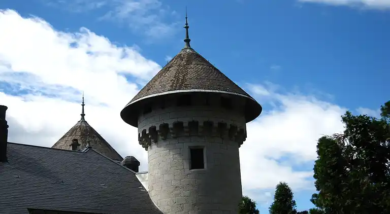 Castle in Serrières-en-Chautagne