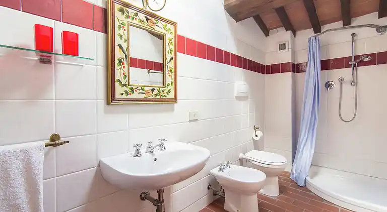 Gårdshus i Peccioli