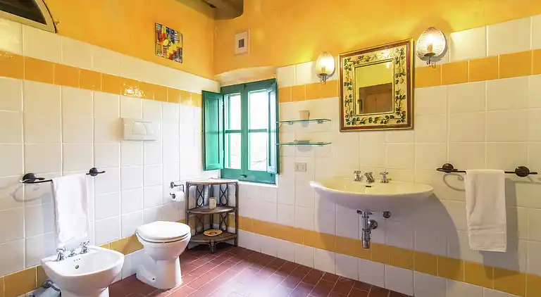 Gårdshus i Peccioli