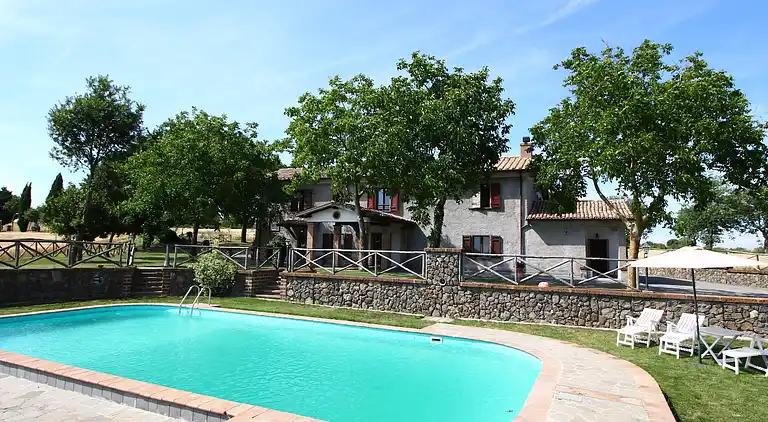 Gårdhus i Bagnoregio