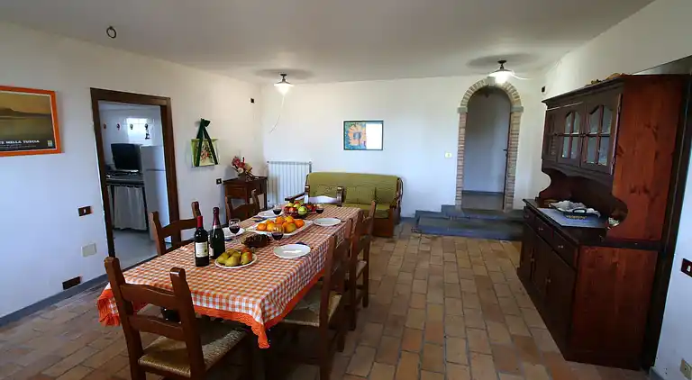 Gårdhus i Bagnoregio