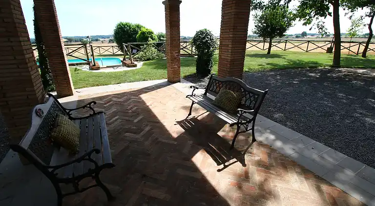 Gårdhus i Bagnoregio